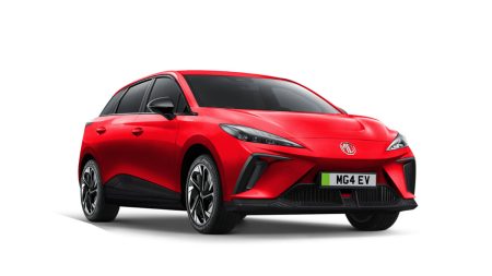 Alternative view of MG4 EV